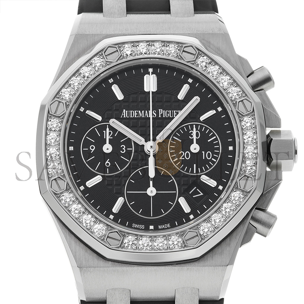 audemars P*g*et royal oak offshore chronograph black dial 37 mm watch 26231st.zz.d002ca.01